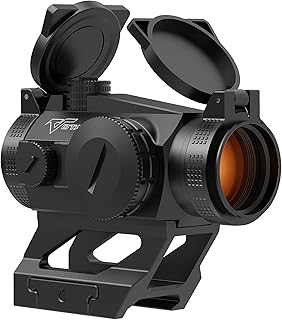 Votatu Red Dot Sight, VRD501 2MOA Auto Off and Motion Awake Red Dot Site with Co-Witness and Low-Profile Mount, Anti-Reflection Device and Flip Up Lens Cover