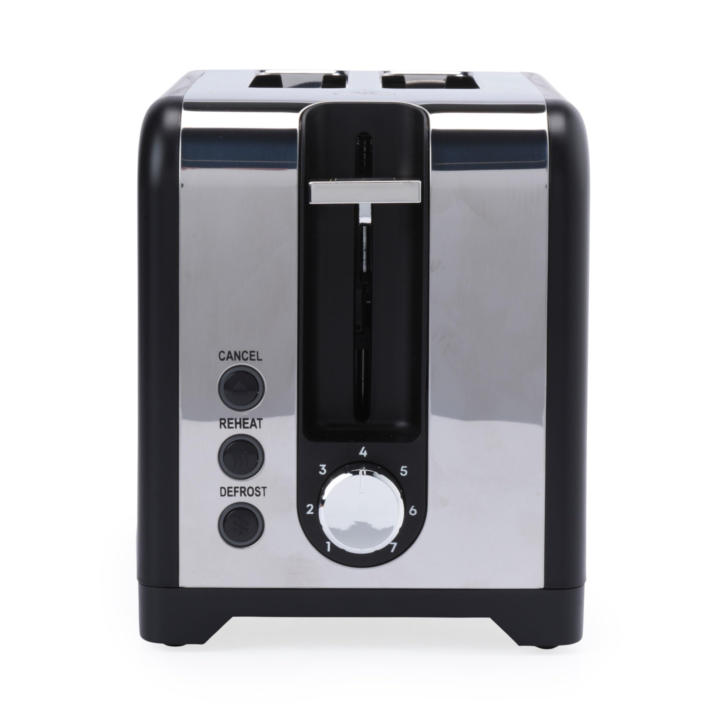 Petra PT6104BVDE Tostadora de 2 Rebanadas – Incluye Accesorio de Rejilla Calentadora, 7 Niveles de Tostado, Descongelar, Recalentar y Cancelar, Bandeja para Migas Extraíble, Diseño en Diamante, 930 W