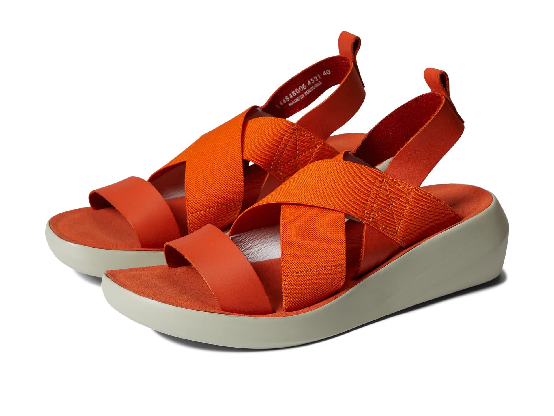 Fly London Women's Sandal, Coral, 4 UK