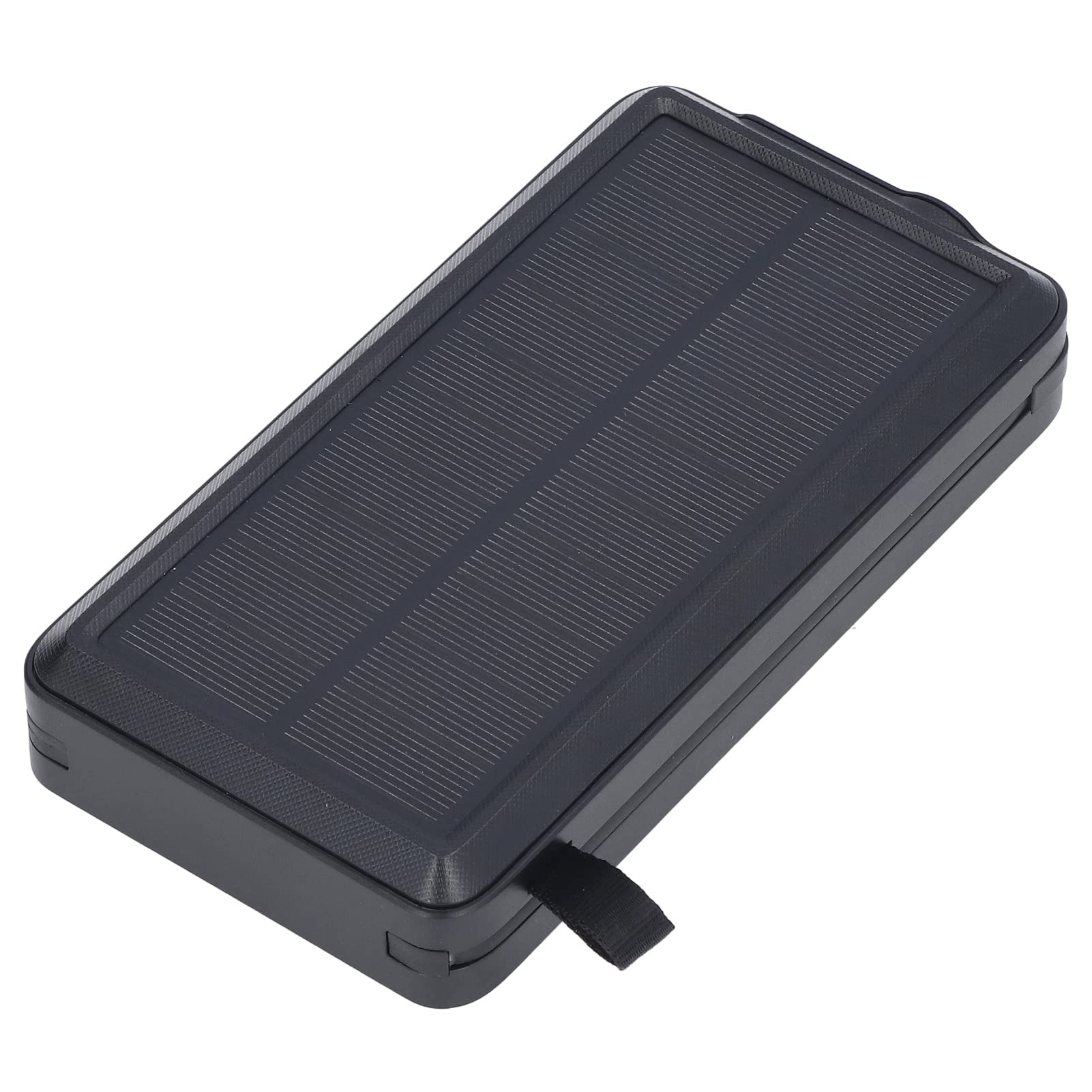 Banque d'énergie Solaire LED avec Panneau Monocristallin, Chargeur Portable 30 000 MAh pour Camping et Randonnée en Plein Air