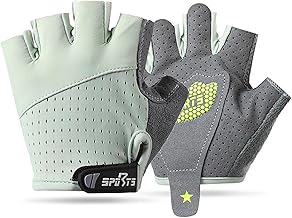 Sports Gloves, Children's Motorcycle Glove, Children's Mitt, Comfortable and Breathable Protective Palm for Ice Skating, Bikes, Scooters, Physical Deductation (Pink, M)