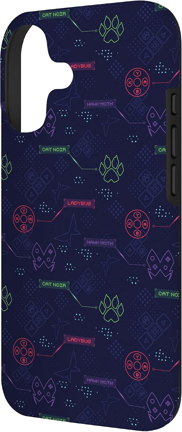 Miraculous Ladybug - Gamer Collection - Icon Pattern Case for iPhone 17