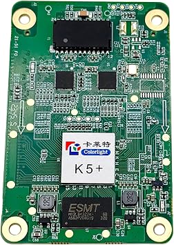 Colorlight K5+ LED Receiving Card for Indoor & Outdoor LED Screens, Video Walls & Display Panels 512384@240Hz, 8bit Input, Smart Monitoring, Redundancy, Fine-Pitch