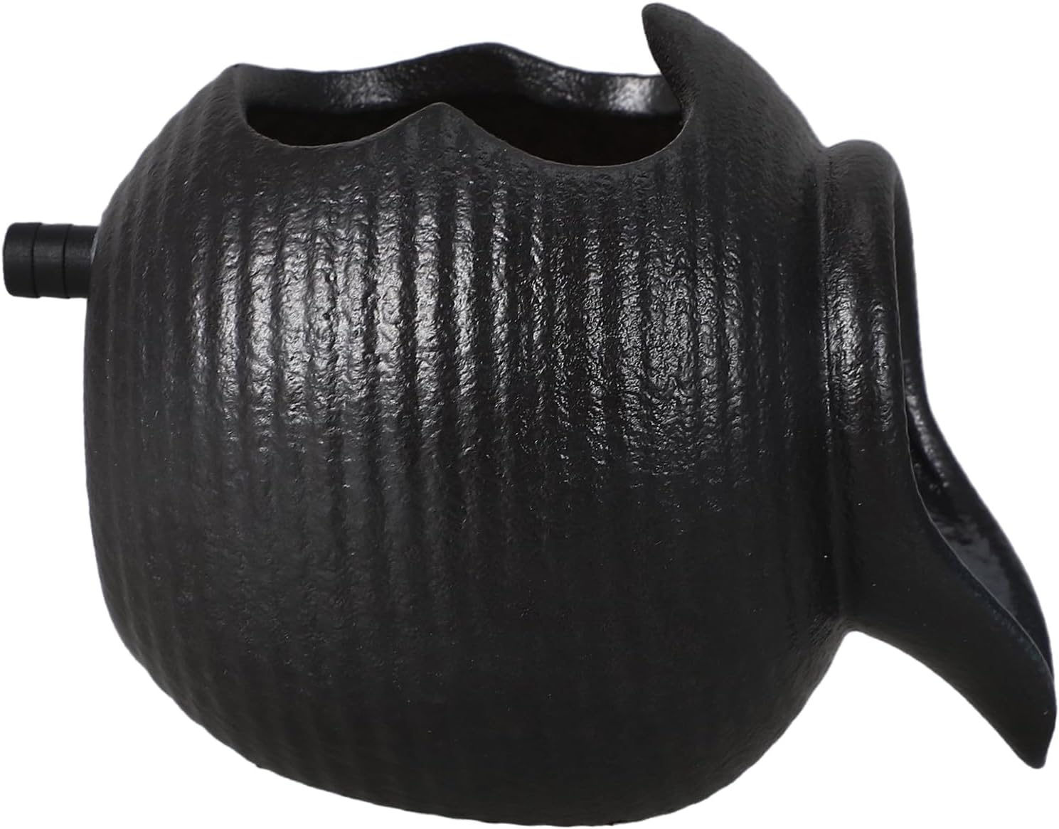 Cabilock Circulating Garden Jar Water Fountain Spitter for Outdoor Decoration Ceramic Waterfall Accessory for Fish Tanks and Hydroponic Plants