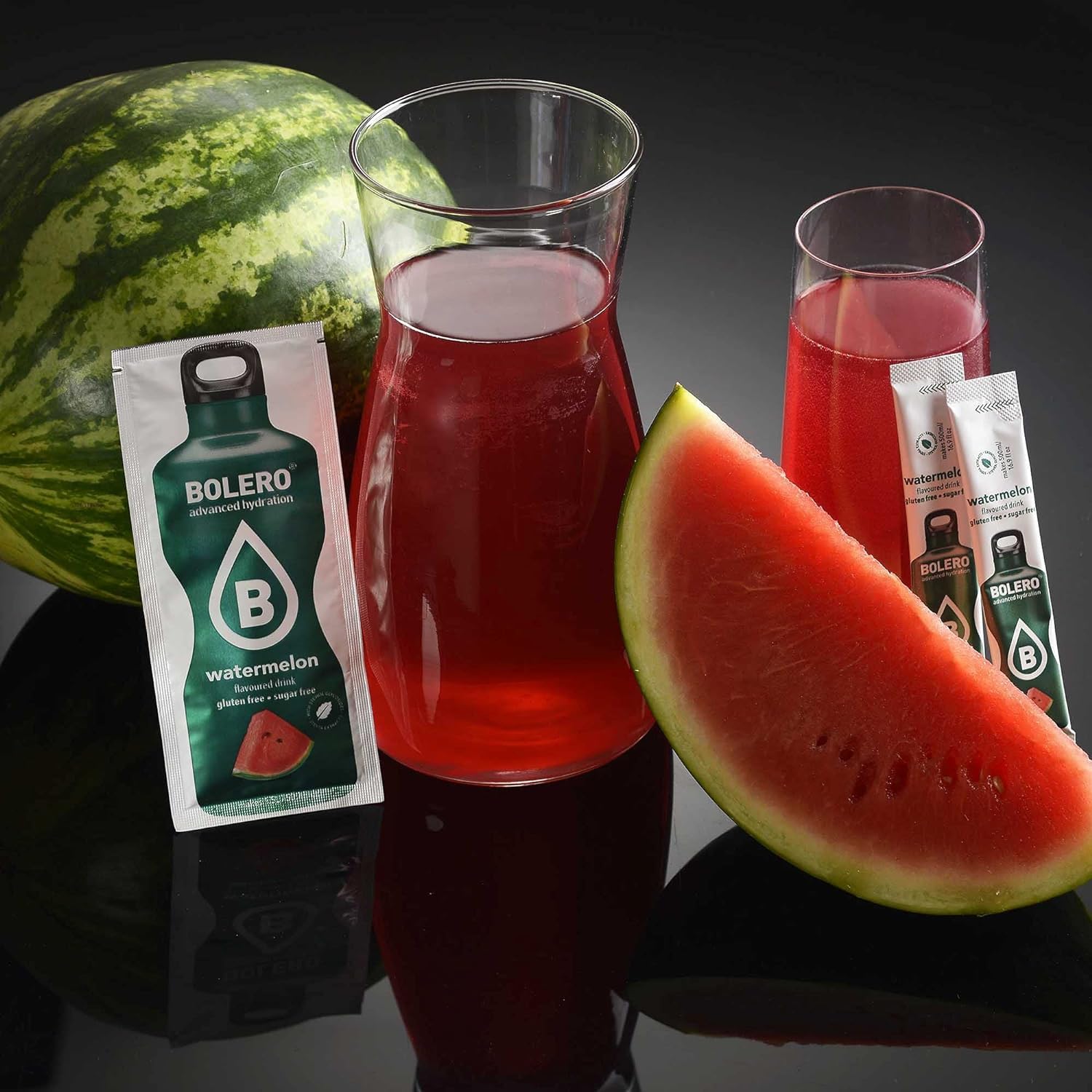 Bolero ALOE VERA MIX 24x9g | Saftpulver ohne Zucker, gesüßt mit Stevia + Vitamin C | geeignet für Kinder, Sportler und Diabetiker | glutenfrei und veganfreundlich