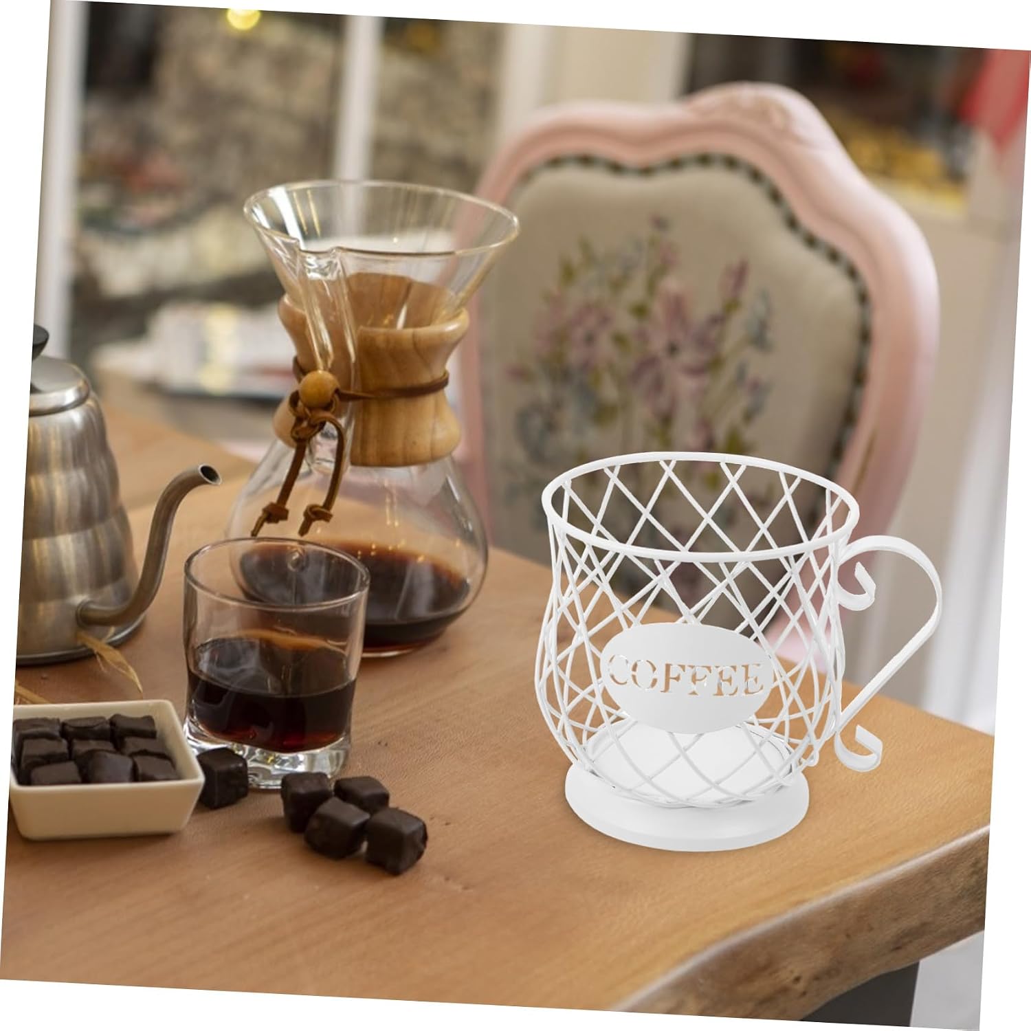 LABRIMP Coffee Cup Hooks Pod Holder for Coffee Decorative Capsules for Kitchen Storage