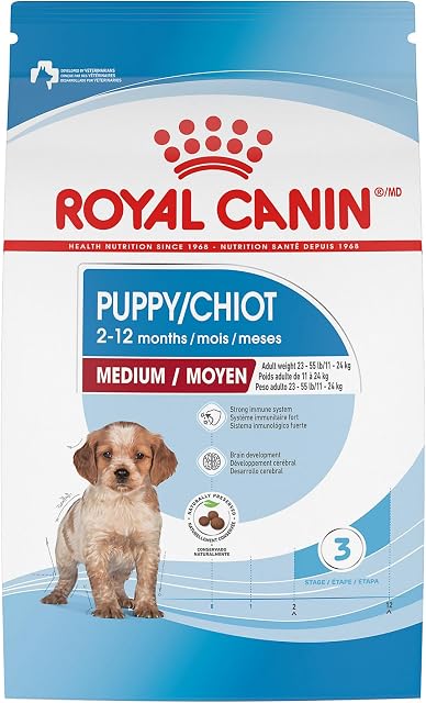 Royal Canin Taille Santé Nutrition Chien sec moyenne Alimentation, 4 Voir lb