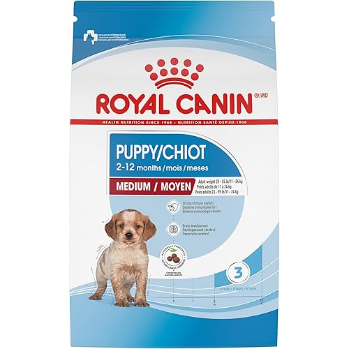 Royal Canin Size Health Nutrition Medium Puppy Dry Dog Food, 17 lb Bag