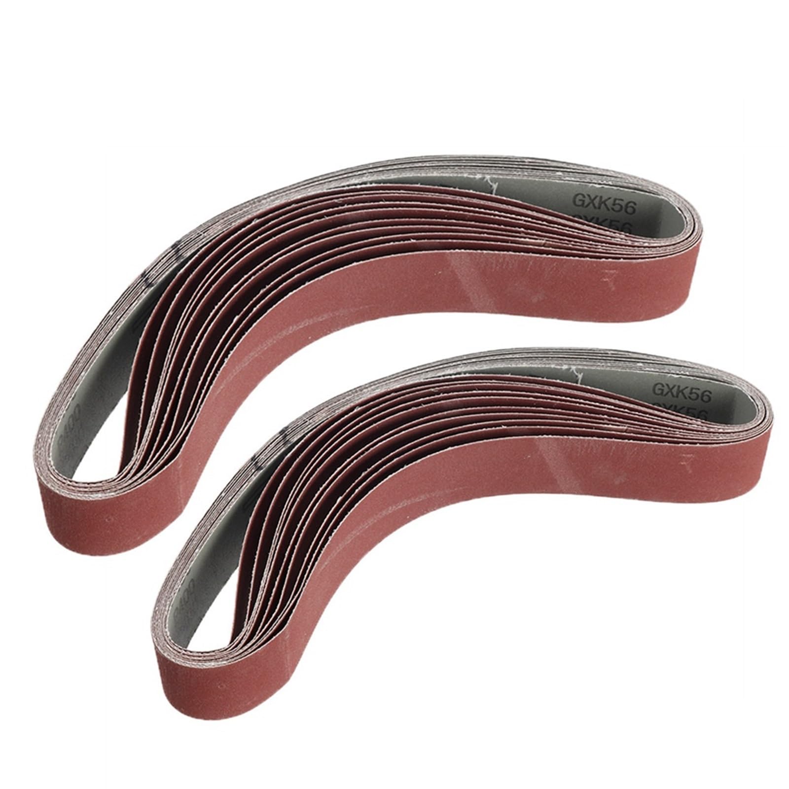 Khascbnf 240 Grit Sanding Belt 10Pcs 760Mm Sanding Belts For Angle Grinder Belt Sander Attachment Abrasive Tools 40 To 1000 Grit(240 Grit)