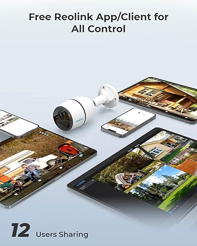 Miniatura 8 de REOLINK Cámara de seguridad Celluar 3G4G LTE, 2K sin WiFi, cámara móvil LTE inalámbrica para exteriores, batería recargable, visión nocturna de 4