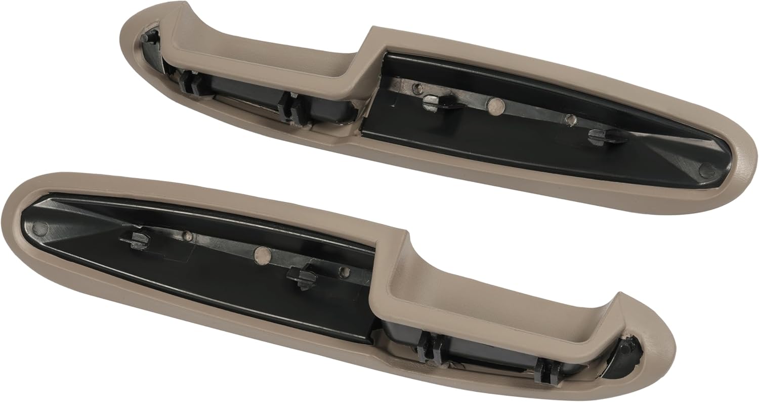 ALMULOO Front Door Trim Armrest Compatible with 1995-2002 Chevrolet C/K Series Tahoe GMC C/K Series Yukon & 1999 Cadillac Escalade Replacement for 15961795 15961796 Brown Left & Right Side