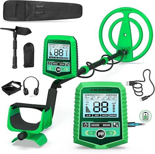 ABLEGRID Rechargeable Metal Detector for Adults
