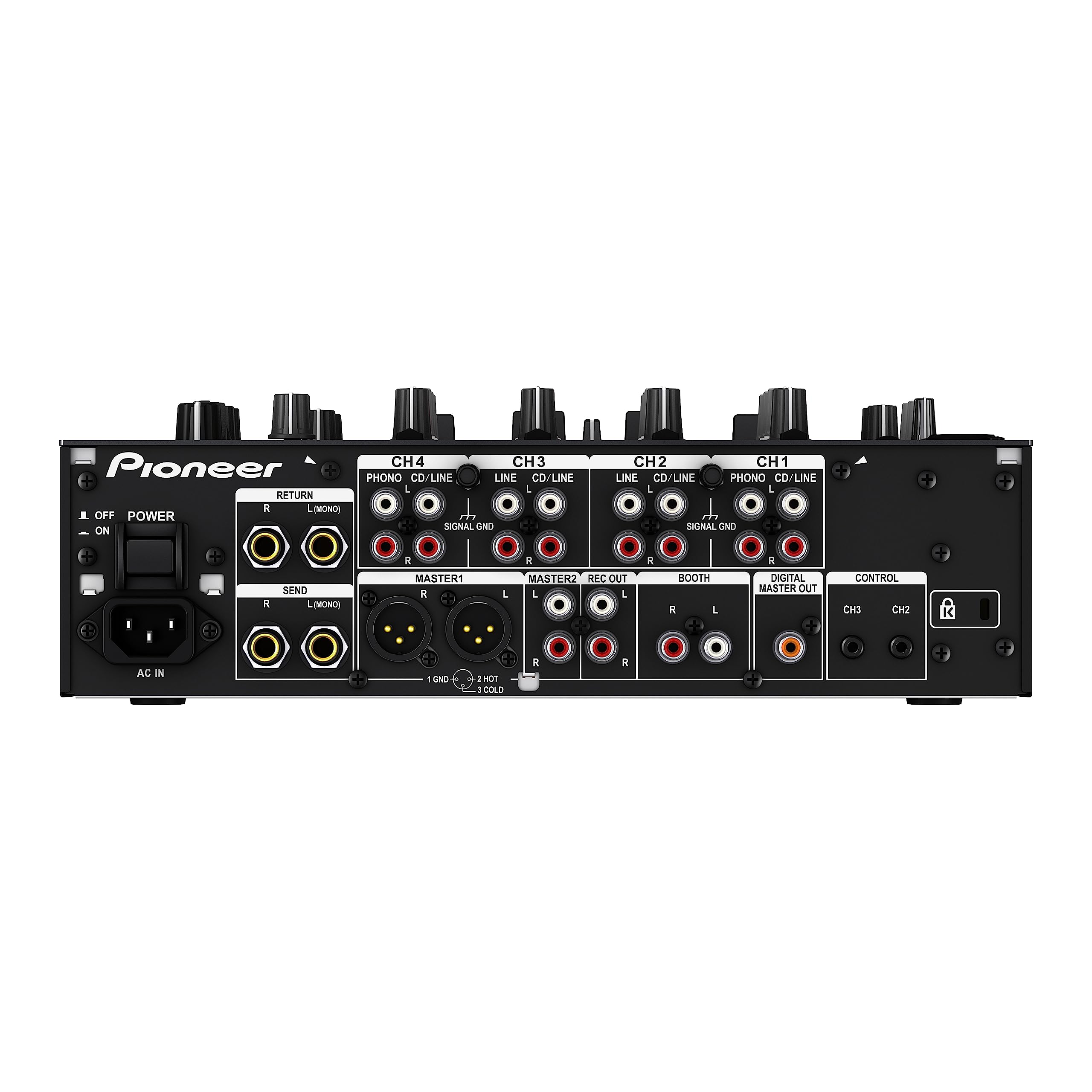Pioneer DJM750BK - Djm-750 k negro mezclador 4 canales