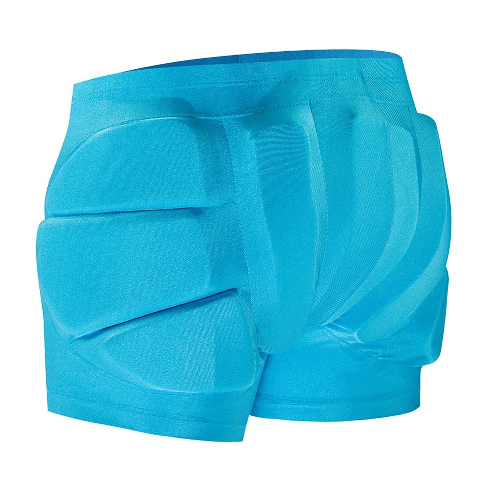 WDSBZNB Billenbescherming Snowboardshorts, gevoerde shorts voor kinderen, snowboardbescherming, gevoerde shorts voor heup, billen, stuitbeen, snowboard, schaatsen, skiën (zwart, L