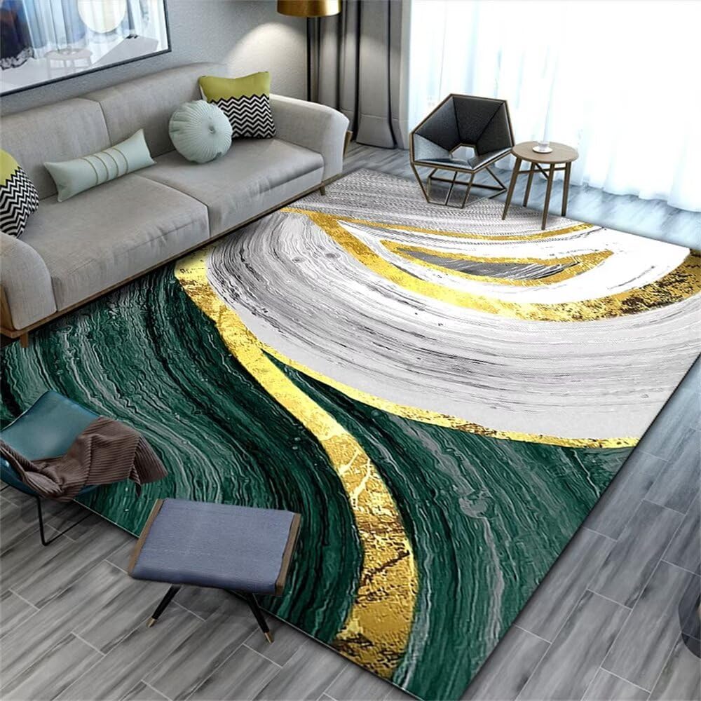 Tapis beau tapis abstrait adolescent chambre xxl salon lavable