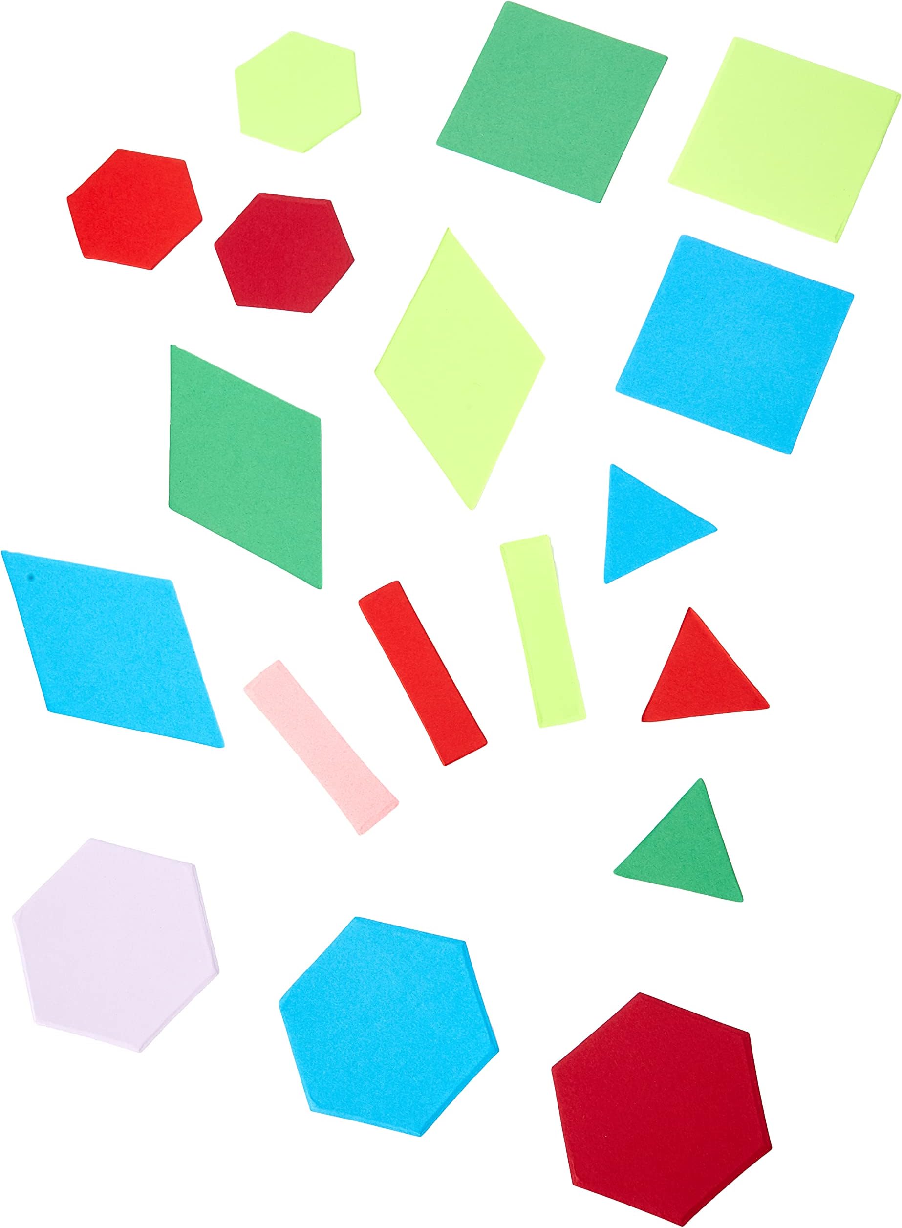 Springboard Pre-Cut Geometric Paper Shapes 250-Pack