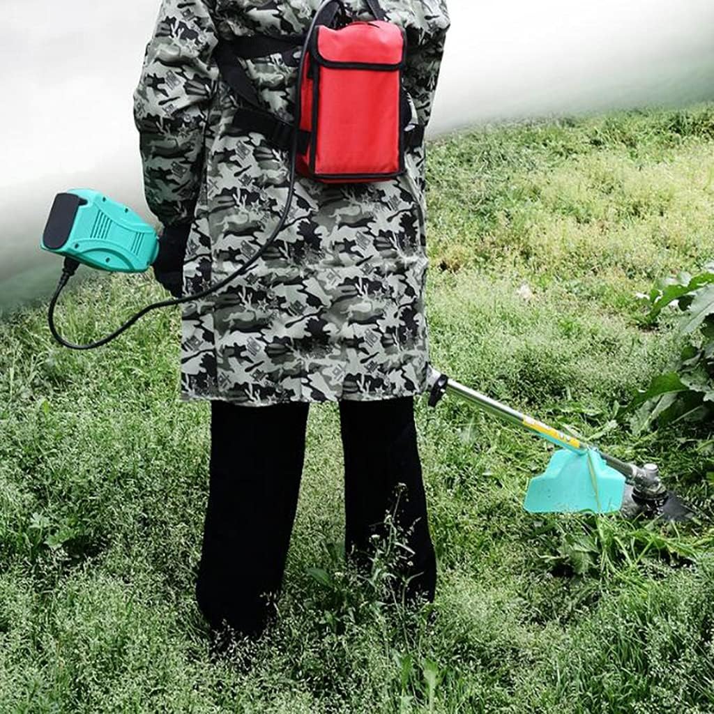 review Outdoor Power Tools Lawn Mowers & Tractors Lawn Trimmer Household Rechargeable Weed Cutter Metal Trimming Tool Retractable Portable Weeder (Color : Green, Size : Battery1)