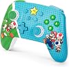 وحدة تحكم لاسلكية متقدمة PowerA - طراز Nintendo Switch/Switch Lite/Switch-OLED، Nintendo Switch 2، Super Star Friends، Gamepad، Bluetooth، أزرار الألعاب المتقدمة، مرخصة رسميًا
