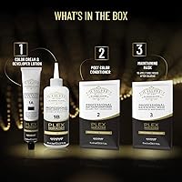 Vista 9 de Il Salone Milano Plex Rebuilder - Crema permanente para el cabello, color rubio cobrizo 7.4, kit profesional de tinte para el cabello para un brillo