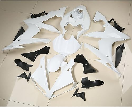 TCT-MOTORPARTS Carenado sin pintar de la carrocería del ABS de la INYECCIÓN para YAMAHA YZF R1 YZF-R1 2004-2006 04