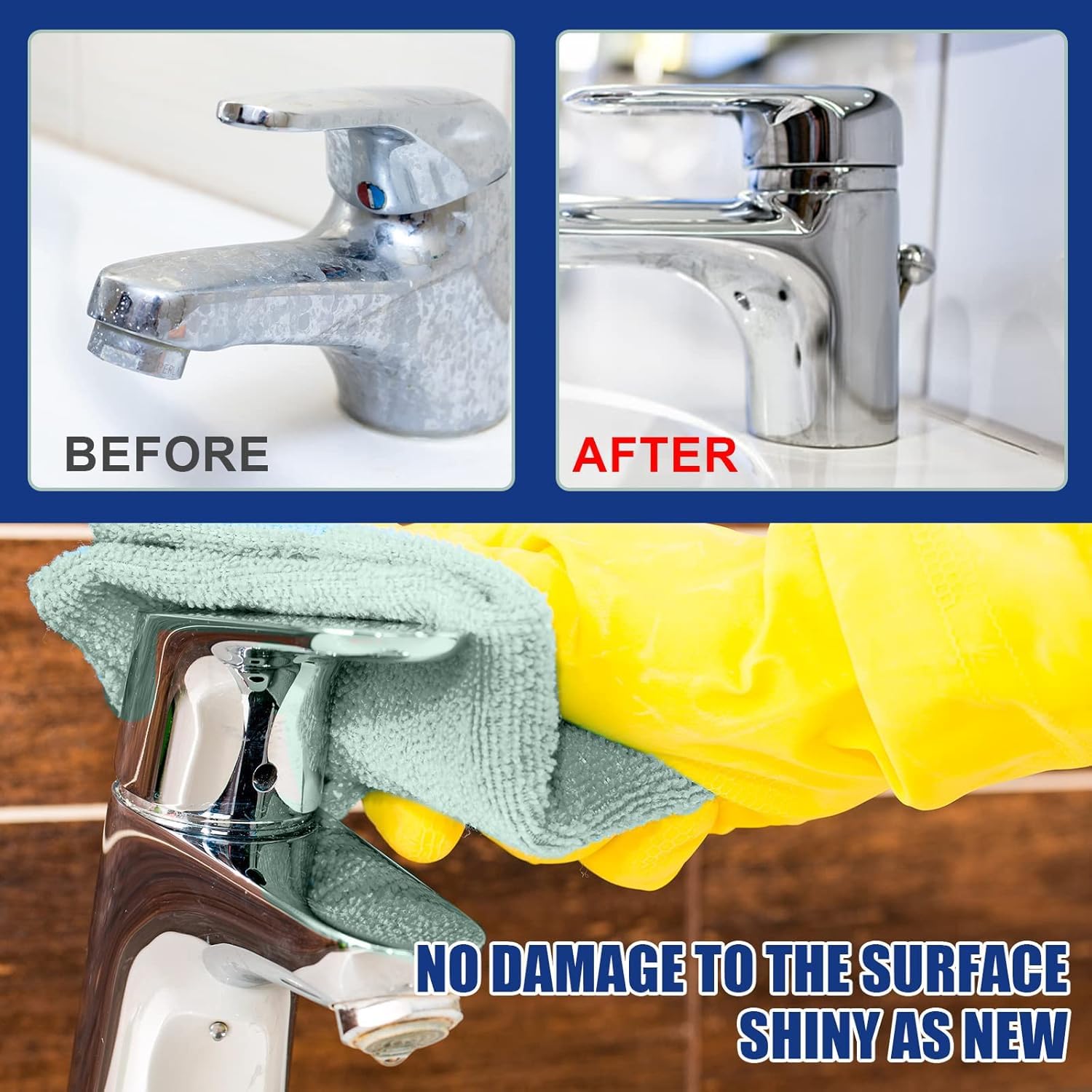 Bathroom Descaler, Bathroom Descaler Schaum, Multifunktional Bedroom Descaler, Stubborn Stains Cleaner, Für Glas Kanalisation Toiletten (6)