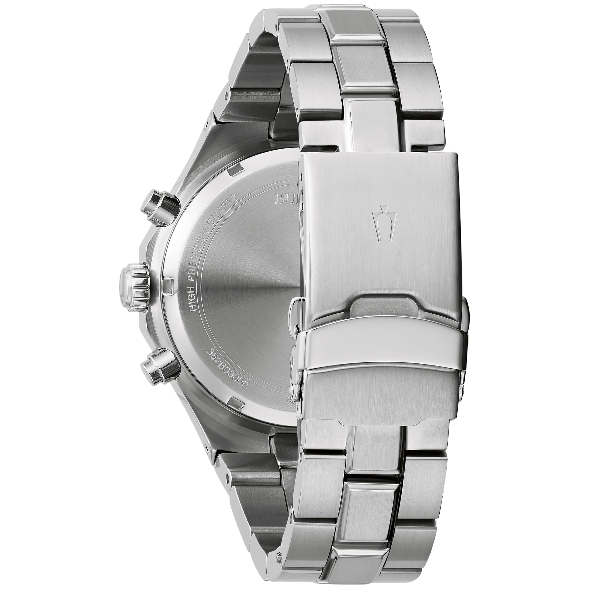 Bulova Watch 96B409, srebrny, Srebro