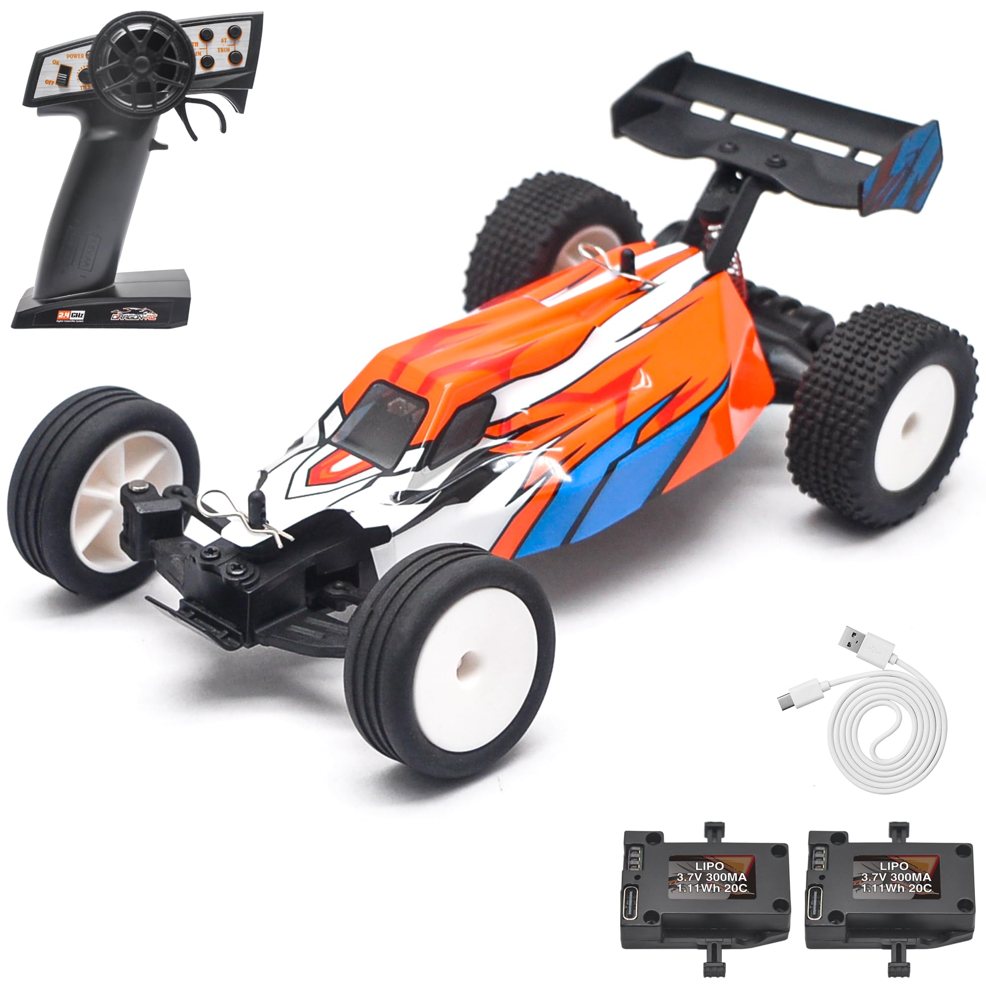 Amazon.com: Serpent 1:24 Mini RC Car with Gyro, 1/24 Scale 2.4GHz