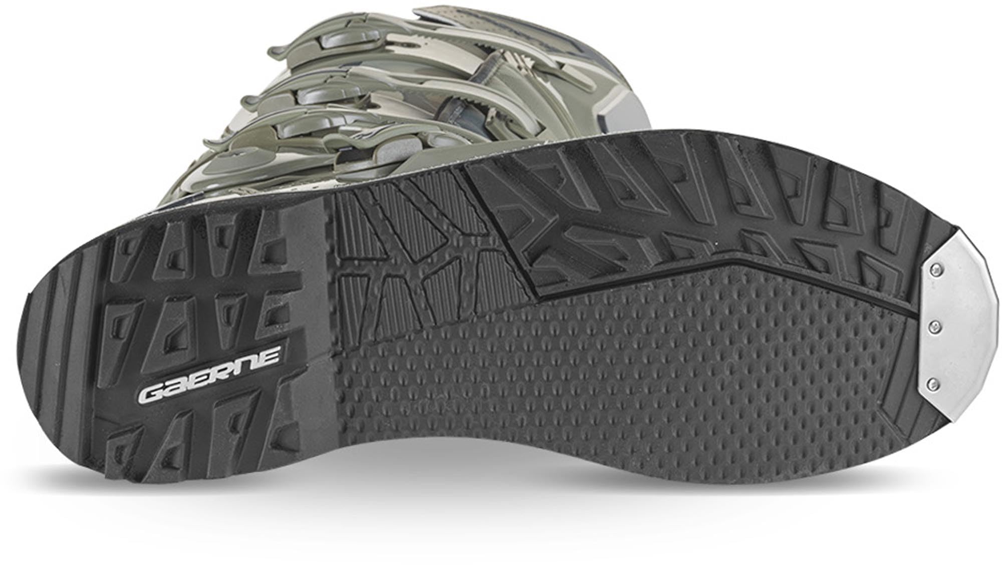 Gaerne Fastback Enduro Buty motocrossowe, szary/zielony, 45