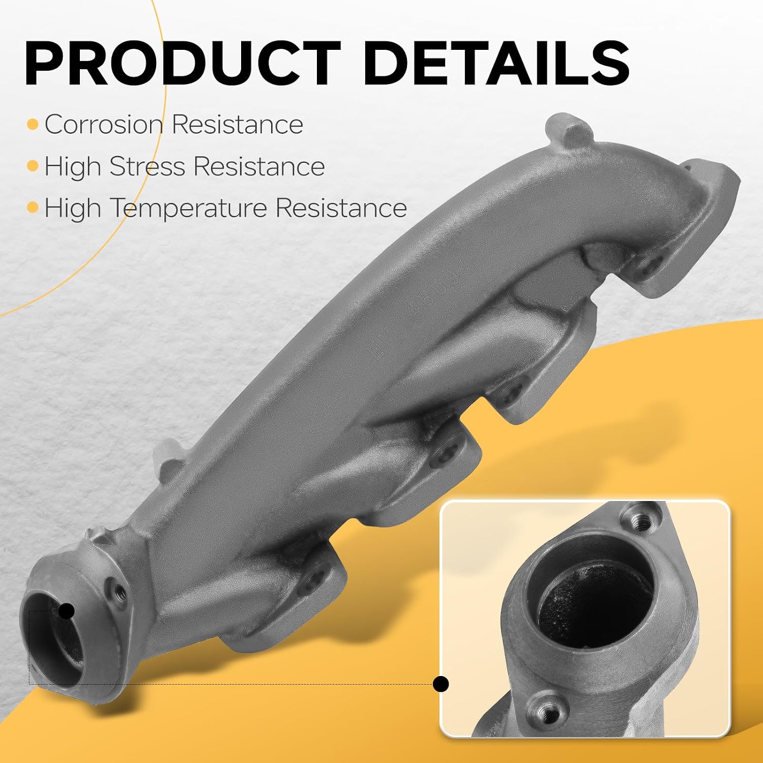 Right Side Exhaust Manifold Kit, Fit for Ford F-150 2011-2014 V8 5.0L, OE 674-998, 674998, BL3Z9430C