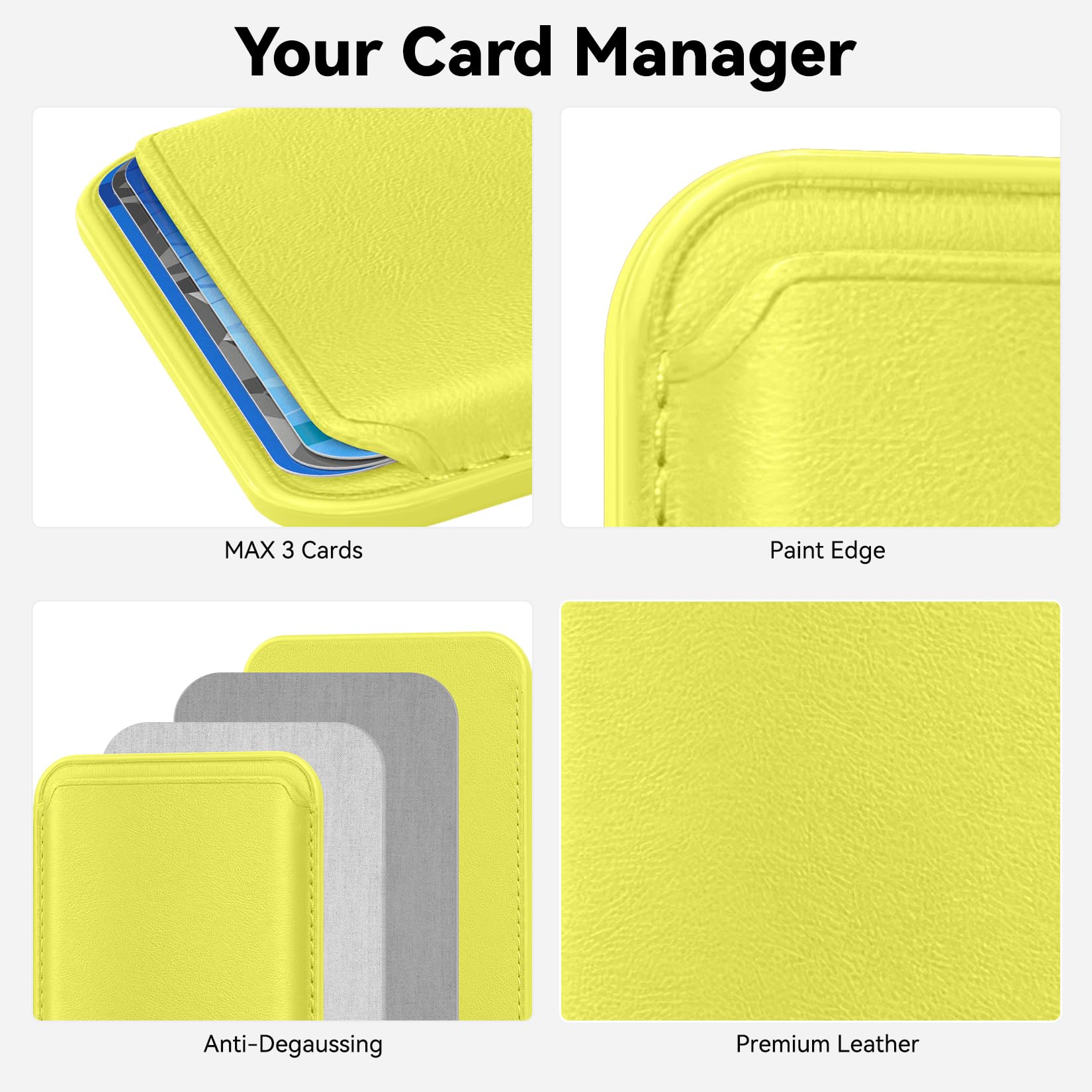 新品⭐︎ajew Function wallet case / yellow Function wallet case / black - ajew