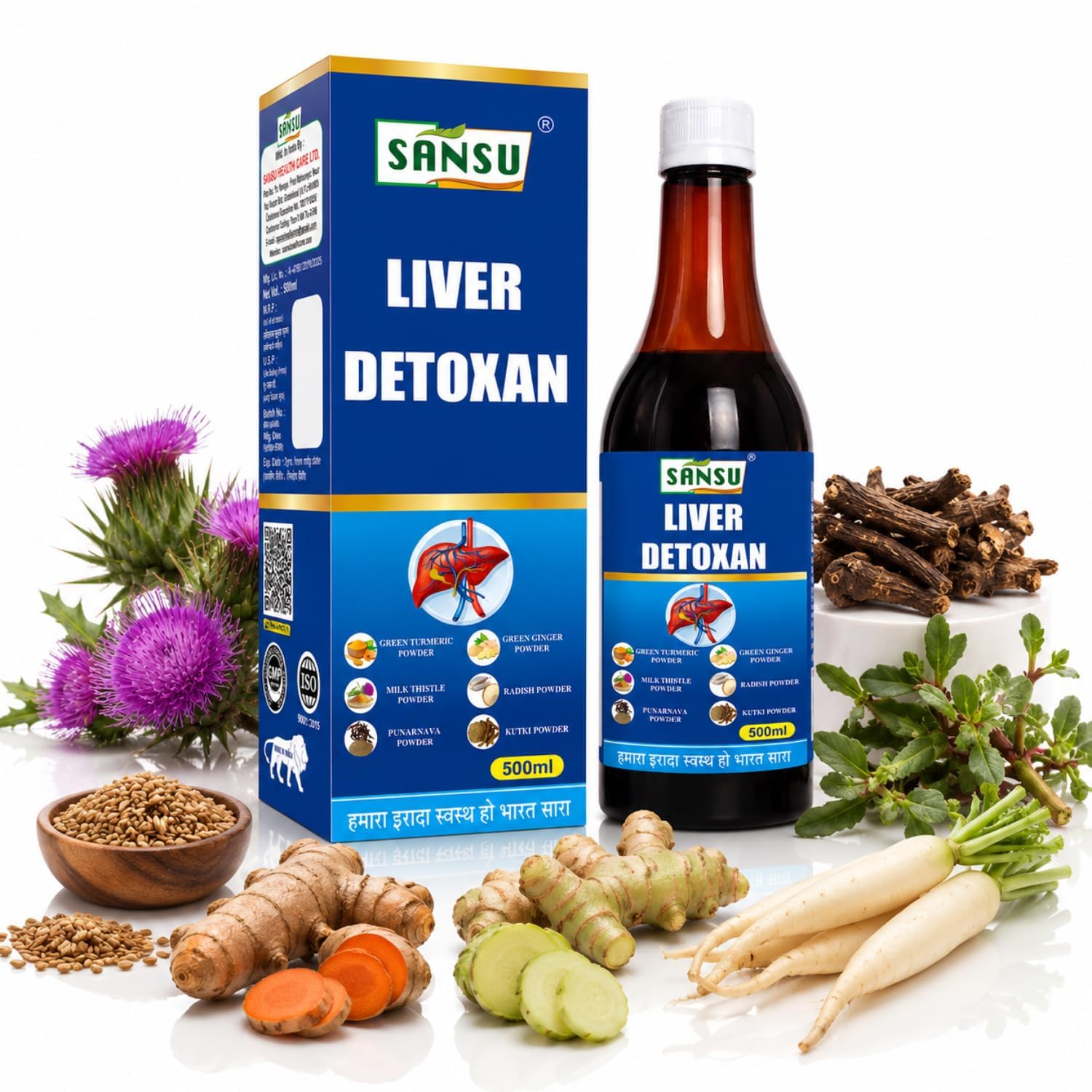 Liver Detoxan Juice - Liver Detox Juice - Supports Fatty Liver Management & Detox - Liver Care Juice 500ml-image-5
