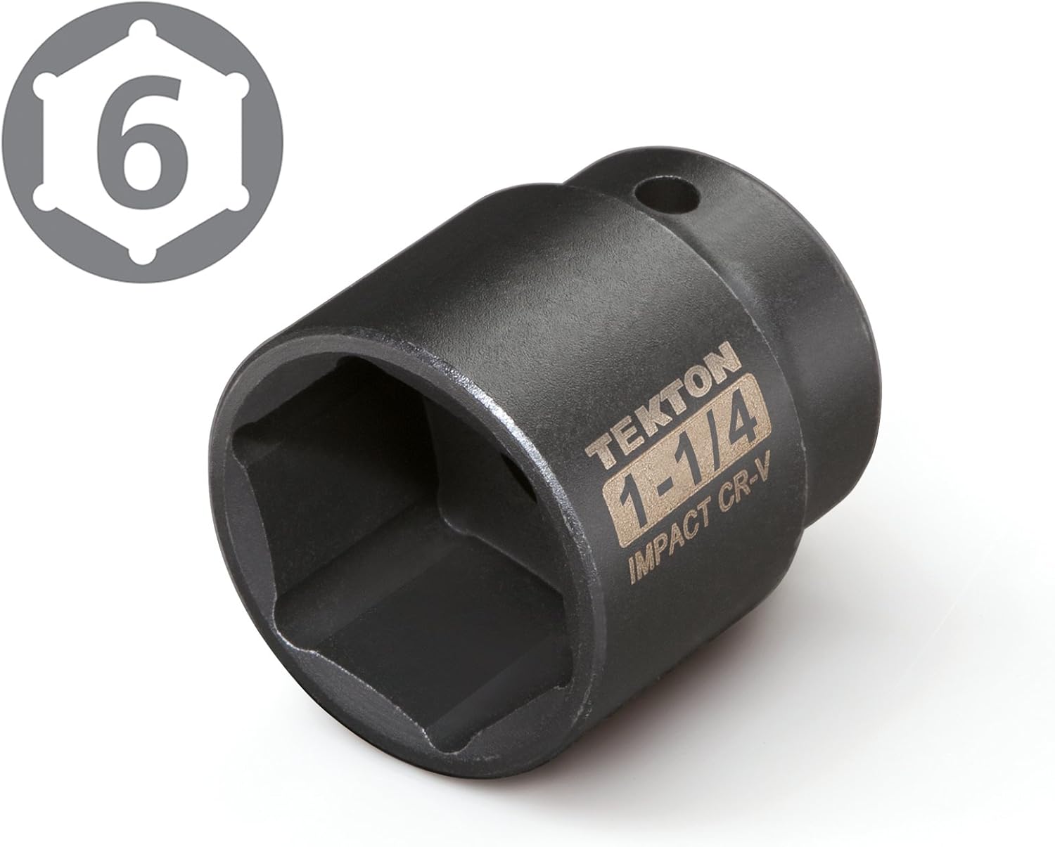 TEKTON 1/2 Inch Drive x 1-1/4 Inch 6-Point Impact Socket | 47762
