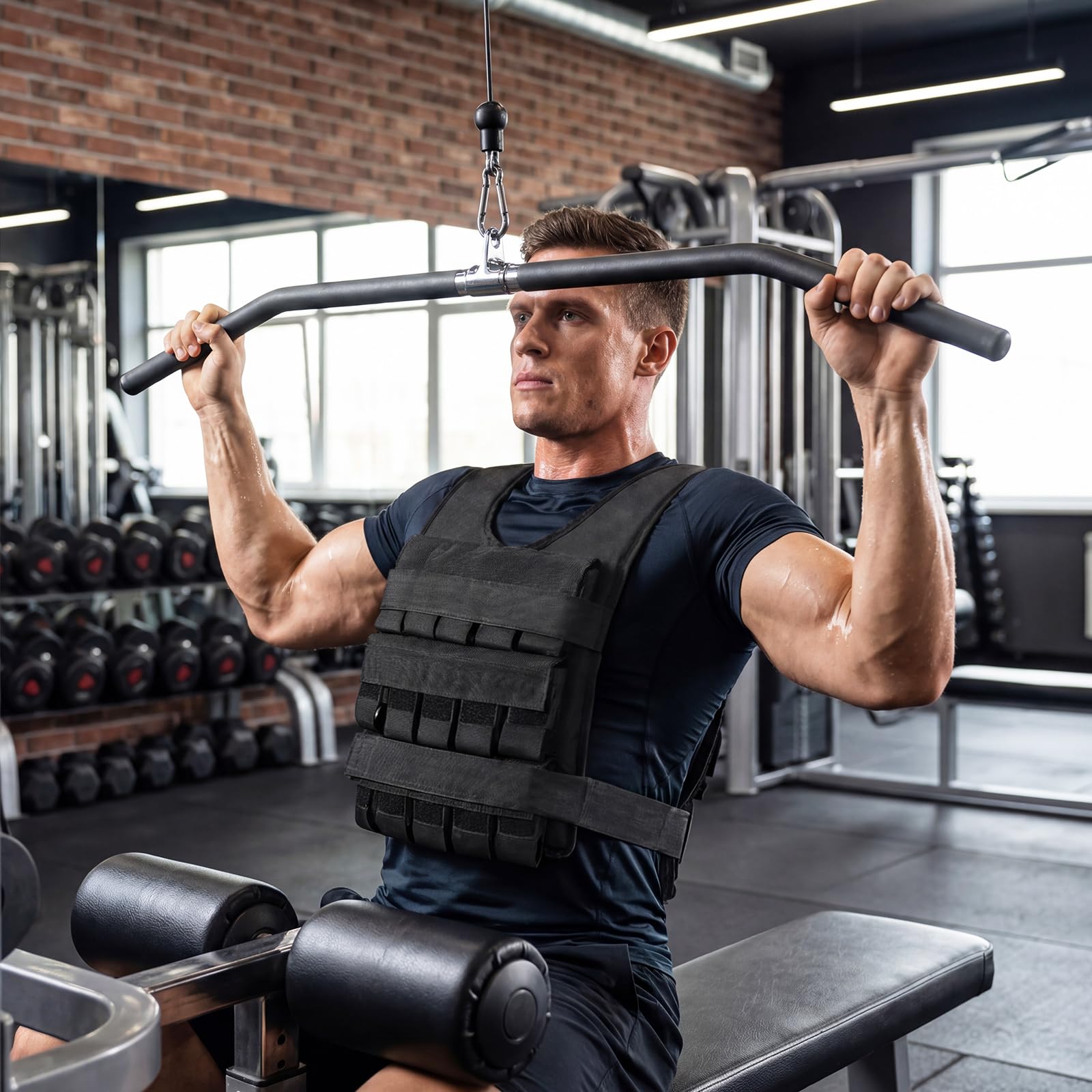 COSTWAY Kamizelka obciążeniowa 20/30 kg, regulowany rozmiar klatki piersiowej, kamizelka treningowa ze zdejmowanymi żelaznymi workami z piasku, kamizelka fitness do treningu siłowego, budowy mięśni