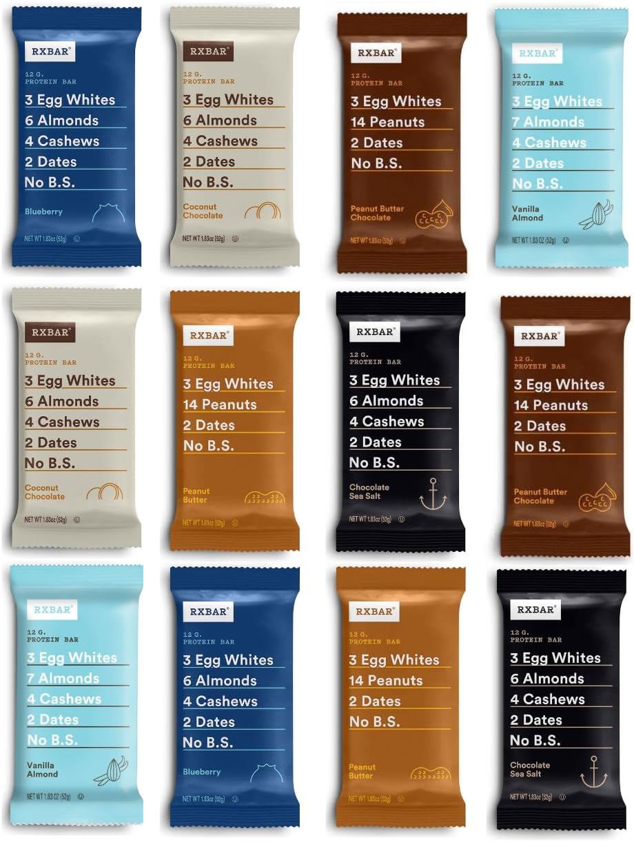 Gluten Free Protein Bar Snack 1.83 Ounce (12 Pack)