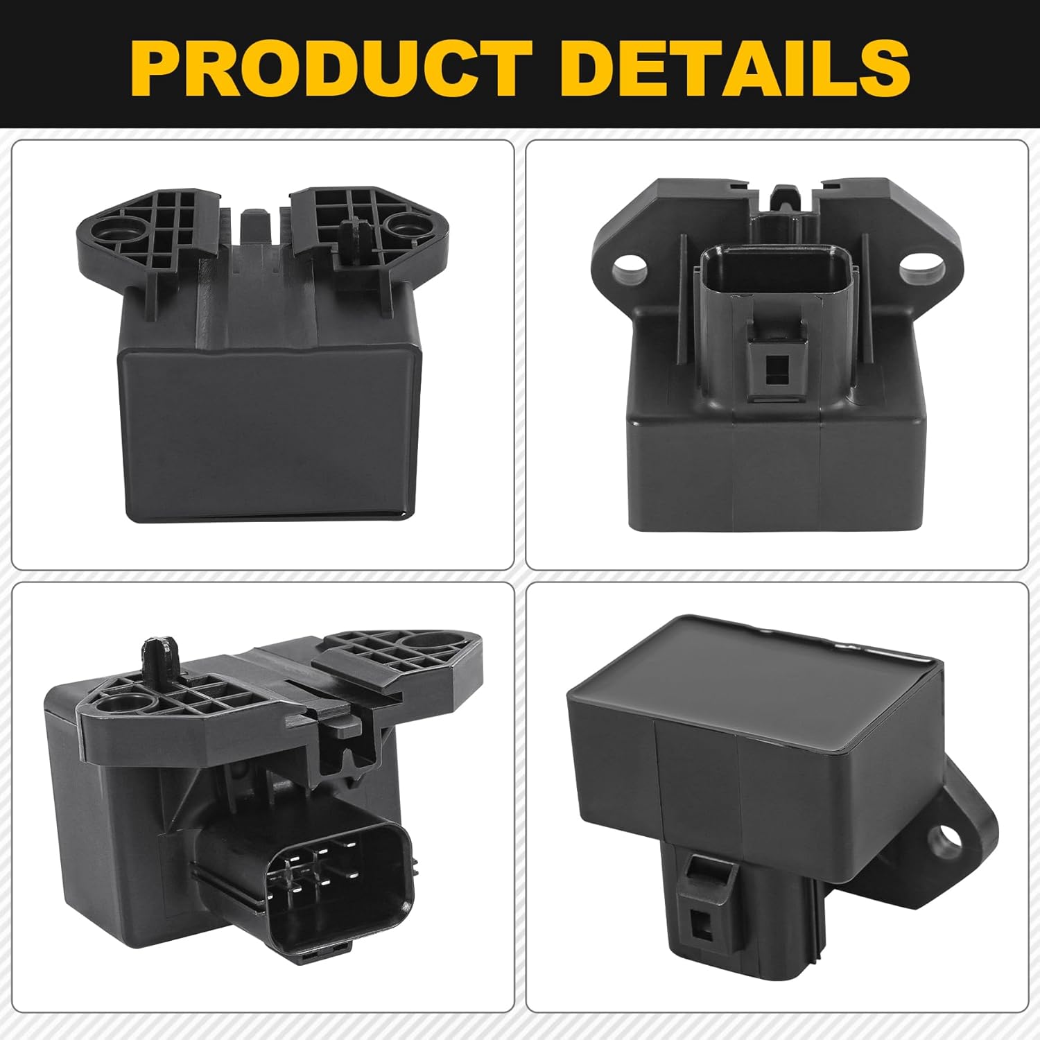 Fuel Pump Relay Module Replacement for Ford E150 E250 E350 E450 Edge Escape Expedition F150 F250 F350 F450 F53 F550 Flex Transit Fusion Taurus Replacement for Lincoln MKS MKT MKX MKZ 601-225 1R2383