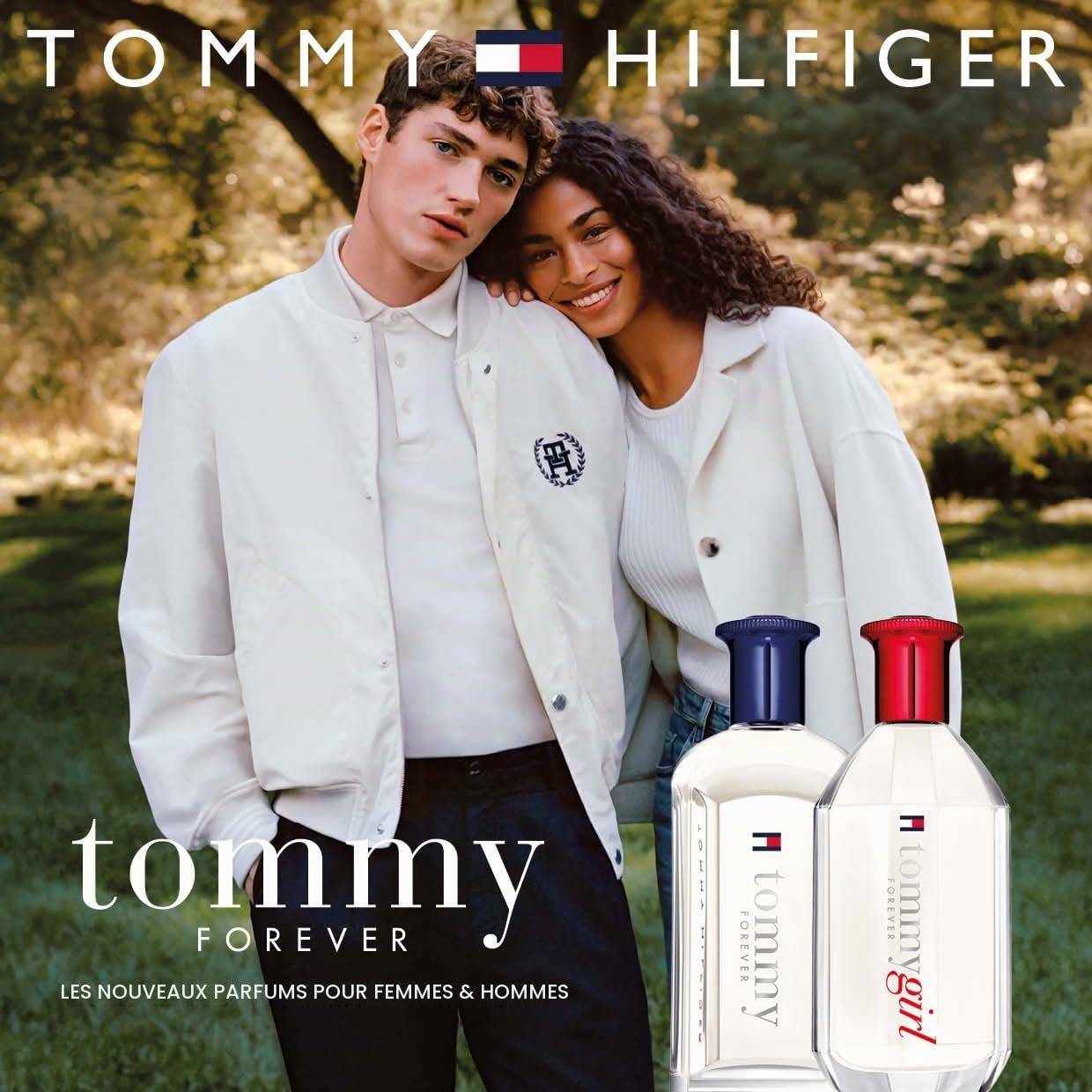 Tommy Hilfiger – Eau de Toilette Tommy Girl Forever 100 ml – Parfum Femme – Fragrance Florale Boisée – Notes Hespéridées et Florales – Flacon en Verre Transparent