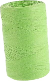 Alipis Cuerda De Papel De Rafia Acuerdo Color Cable Artesanía De Decoración De Bricolaje Sello Ramo Soga Cierre Departamento Cordel Para Envolver Flores Verde Claro Copia El Papel