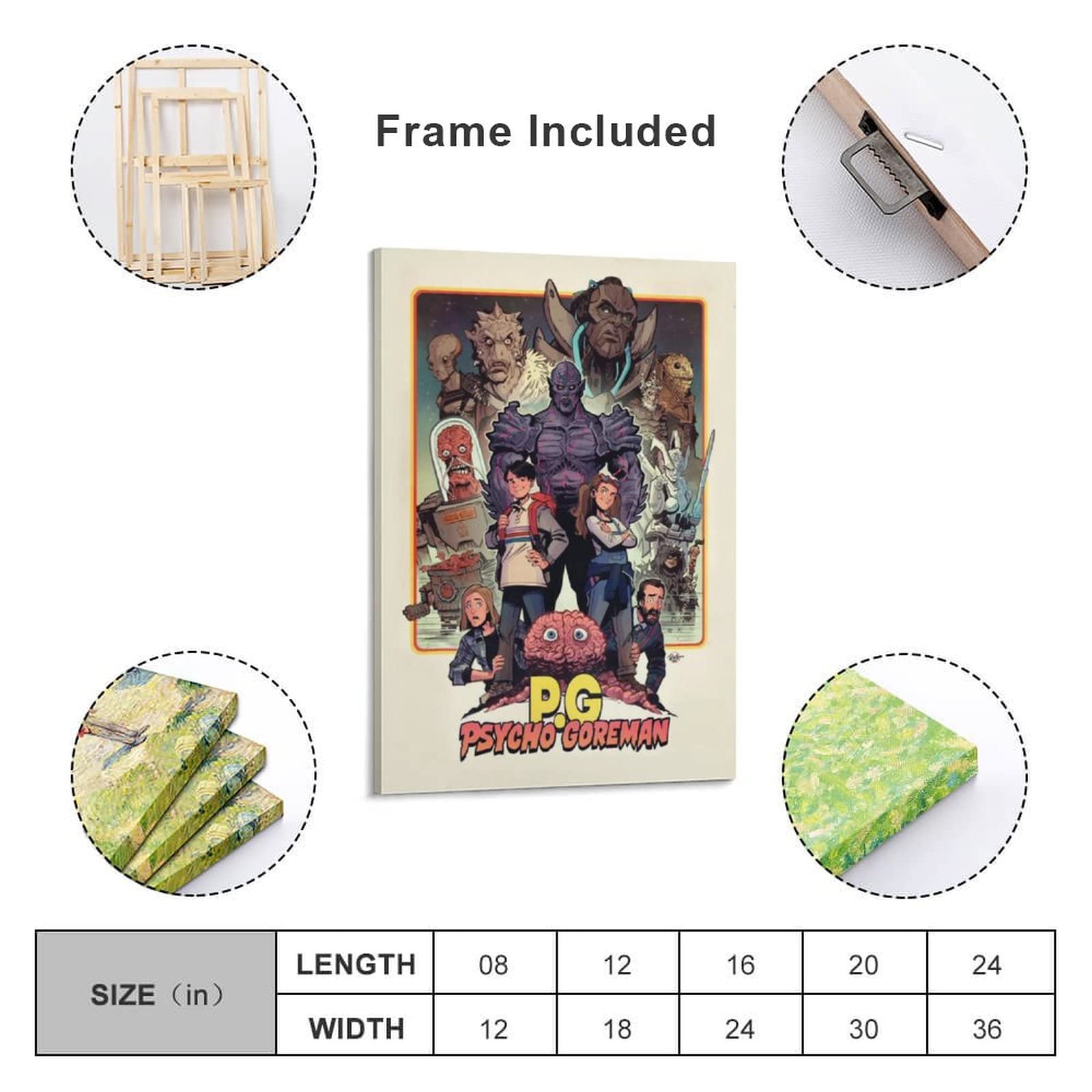 Amazon.co.jp: 映画ポスター Psycho Goreman (2021)-サイコゴアマン