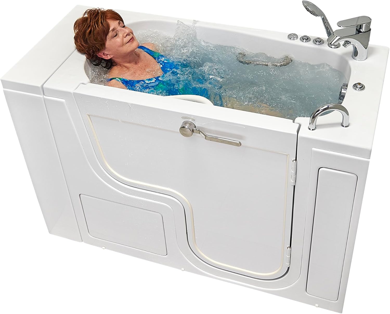 Ella's Bubbles OLA2652D-R-hHB-D Transfer26 Walk-in Tub, White
