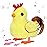 Hopearl Walking Chicken Pet Crow Chick Interactive Electronic Plush Toy Farm Animals Animated Gifts for Toddlers Birthday, Yellow, 8\'\'