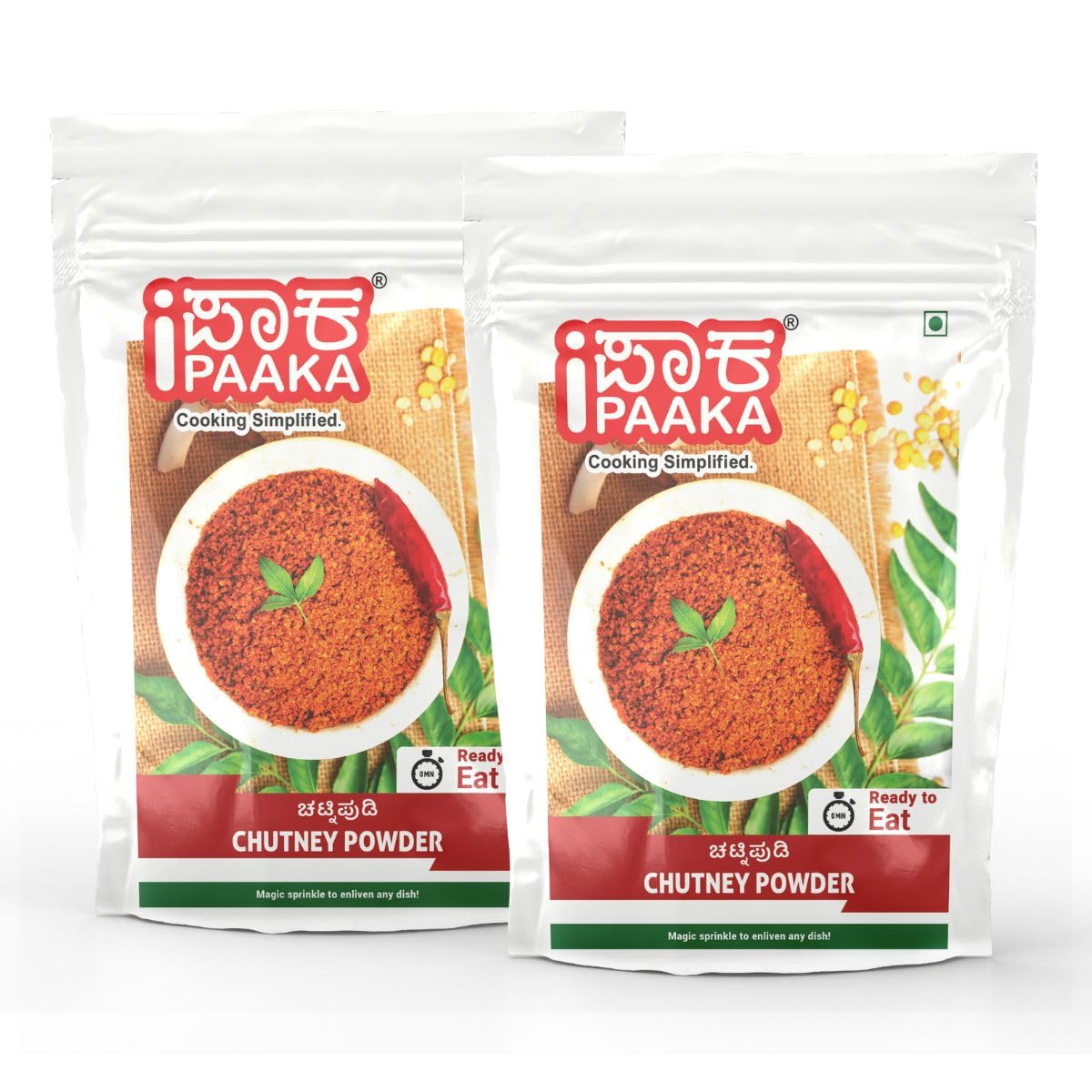 iPaaka Chutney Powder, 100g (PACK OF 2), Ready to Eat, Taste of Karnataka, Chemical Free, Healthy Seasoning, Vegan (B0CBJZ19YV) Amazon Price History, Amazon Price Tracker