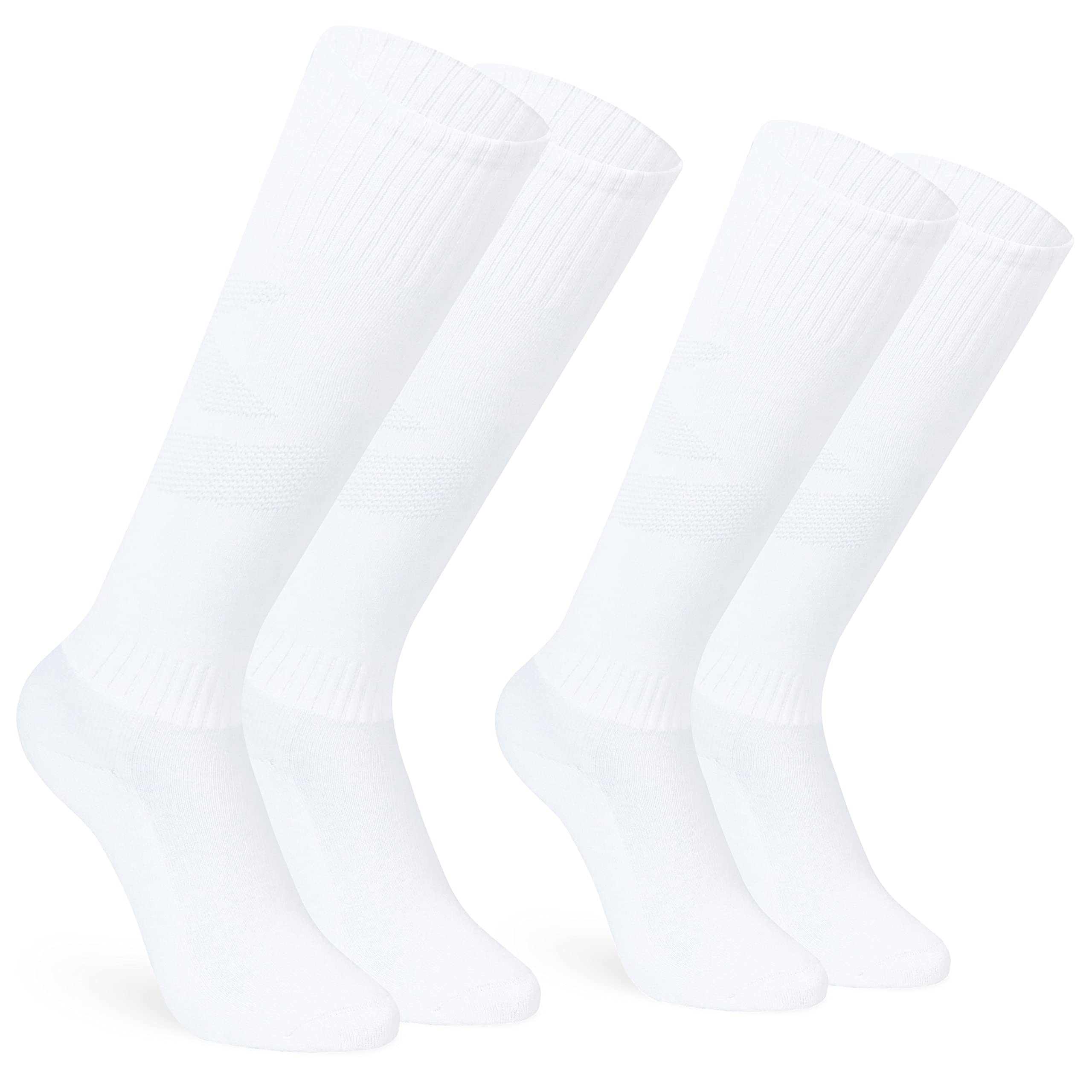 CityComfort Calcetines de Deporte para Niños, Medias de Fútbol Largas Niños, Calcetines Largos Hasta la Rodilla 4-13 Años