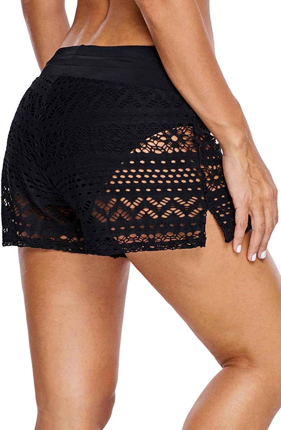 Lopie Women Board Shorts Bikini Bottom Swimsuit Skort Swimdress - Image 5