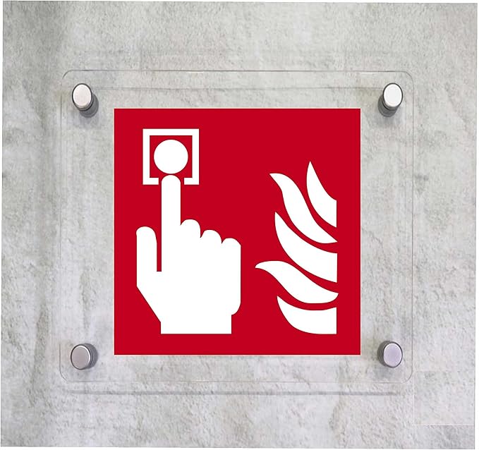 Cartello In Plexiglass Segnaletico – PRONTO SOCCORSO Con Freccia – 30x42 Cm – Con Distanziali Inox E Stampa UV - 4
