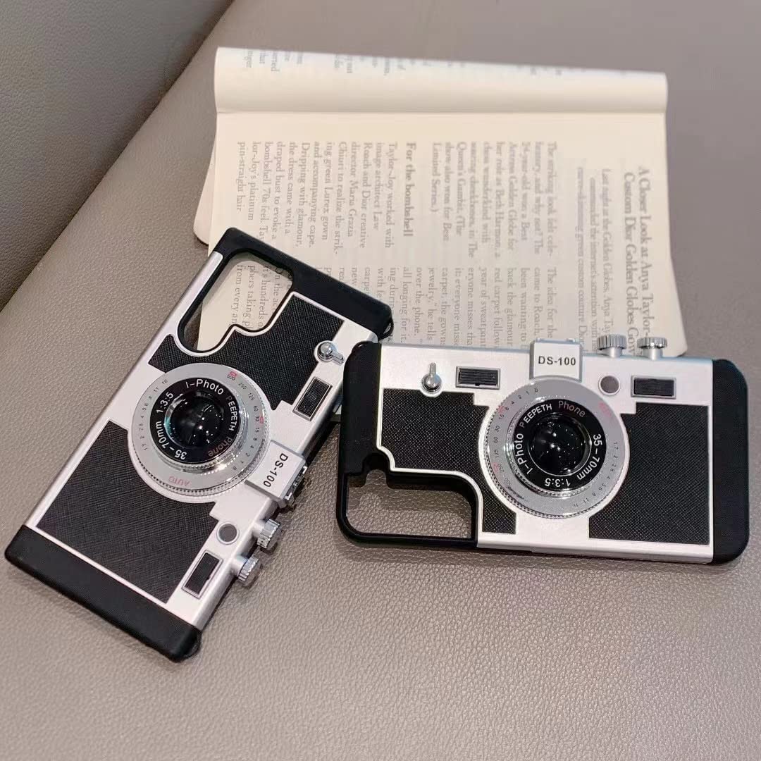 Emily In Paris IPhone 16 Pro Hülle – 3D Vintage Kameradesign Mit Umhängeband, Für Mädchen & Damen