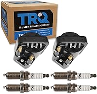 Vista 50 de Kit de Bobina de Encendido y Bujía de TRQ 8 Piezas Bujías de Iridio Compatibles con Toyota Tacoma 2005-2014 4Runner 2010 Tacoma 2015-2021