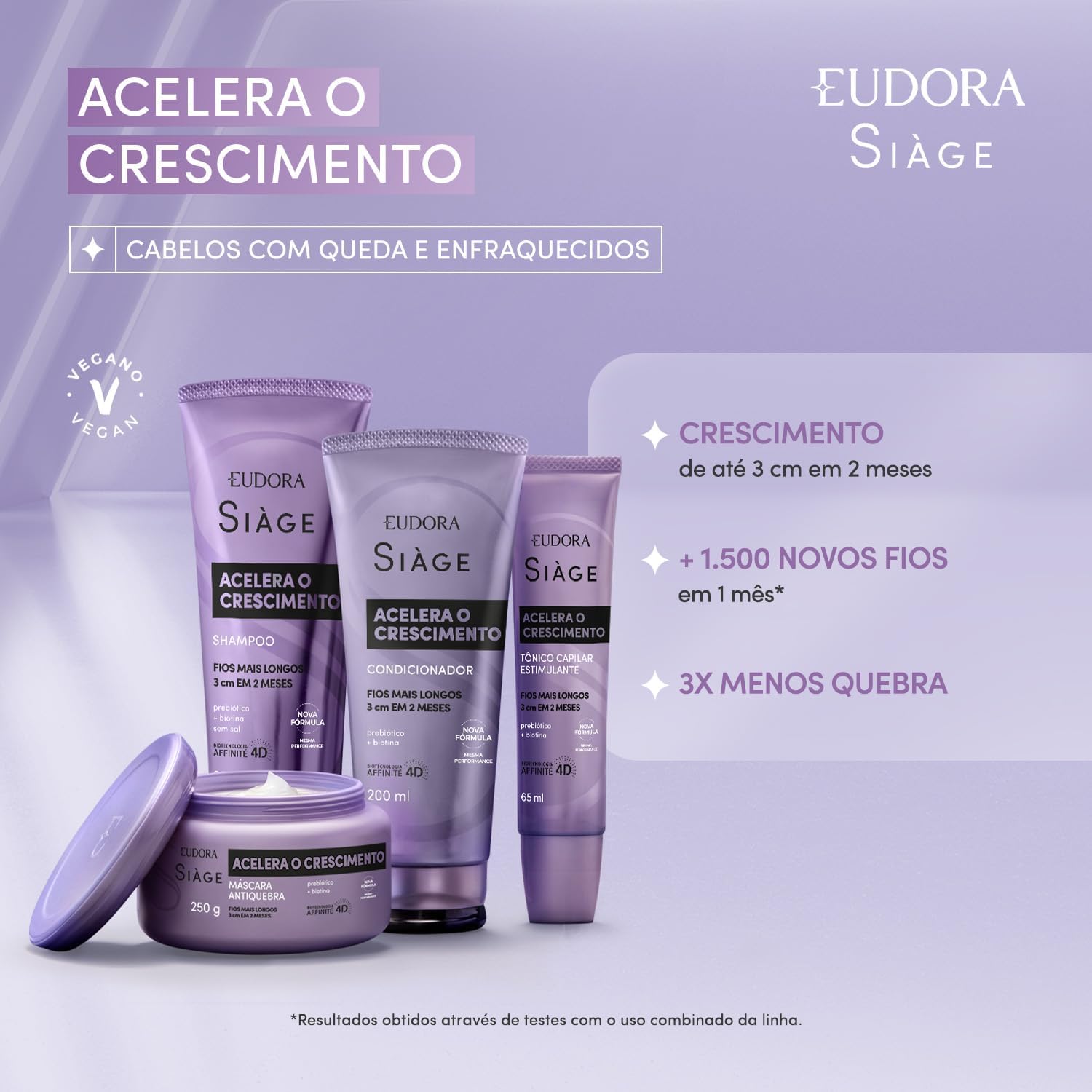 SIAGE SHAMP ACELERA CRESC V3 250ml