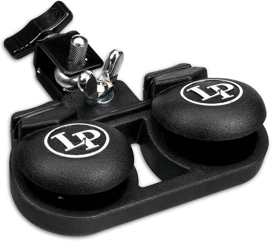 LP Latin Percussion Castanet Machine Mountable LP427,Black