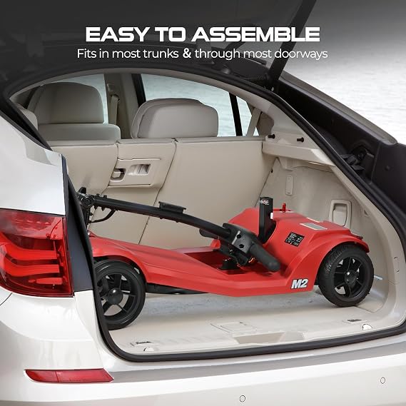 Metro Electric Mobility Scooter for Seniors Foldable, Folding Mobility Scooter 20 Miles Range 300lbs, Lightweight All-Terrain 4 Wheel Scooters for Elderly Adults Handicap Bariatric