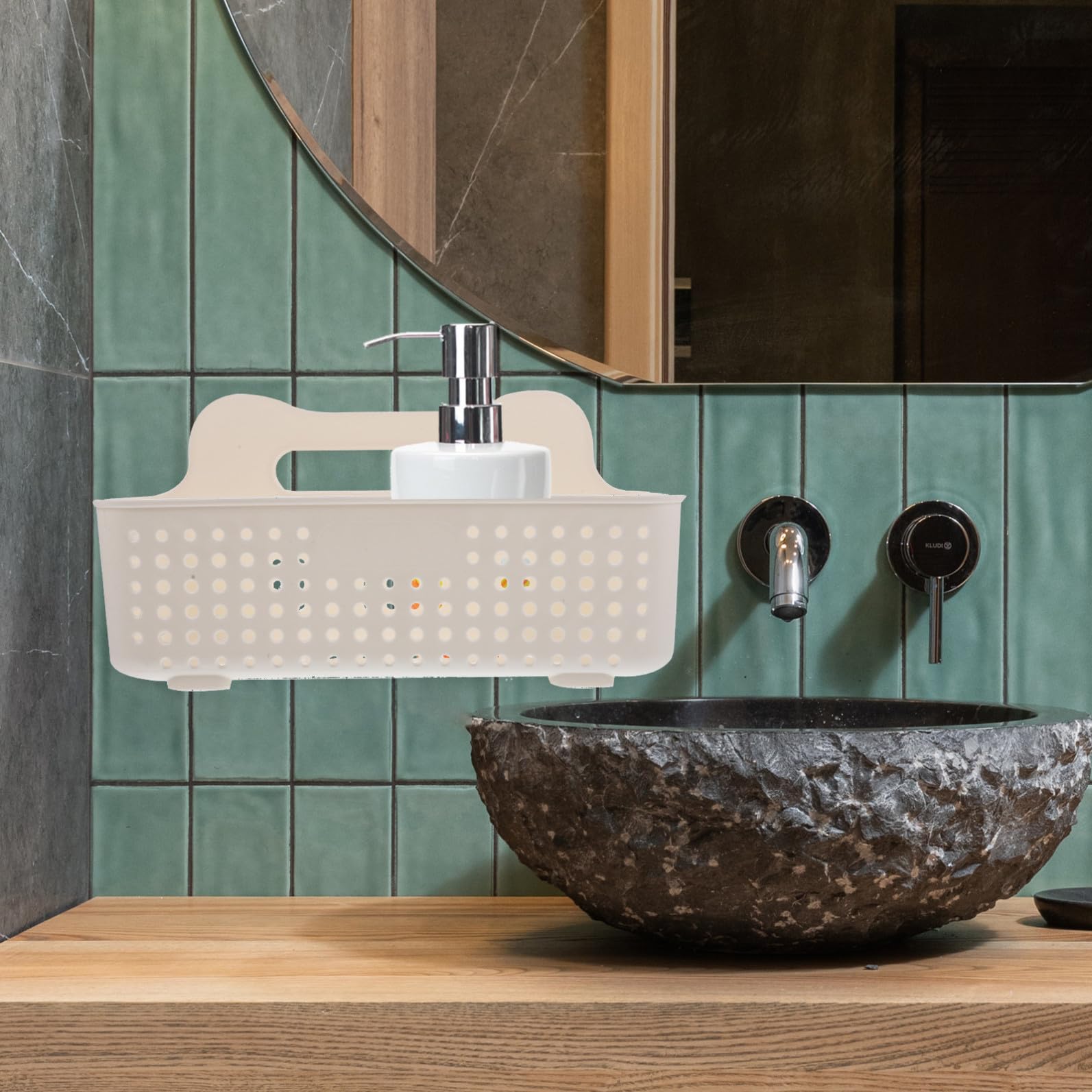 Mikinona Mensola Portaoggetti Per Bagno Organizer Per Doccia Mensola Portaoggetti Per Cucina Porta Shampoo